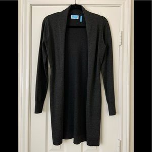 Charcoal Sweater Cardigan
